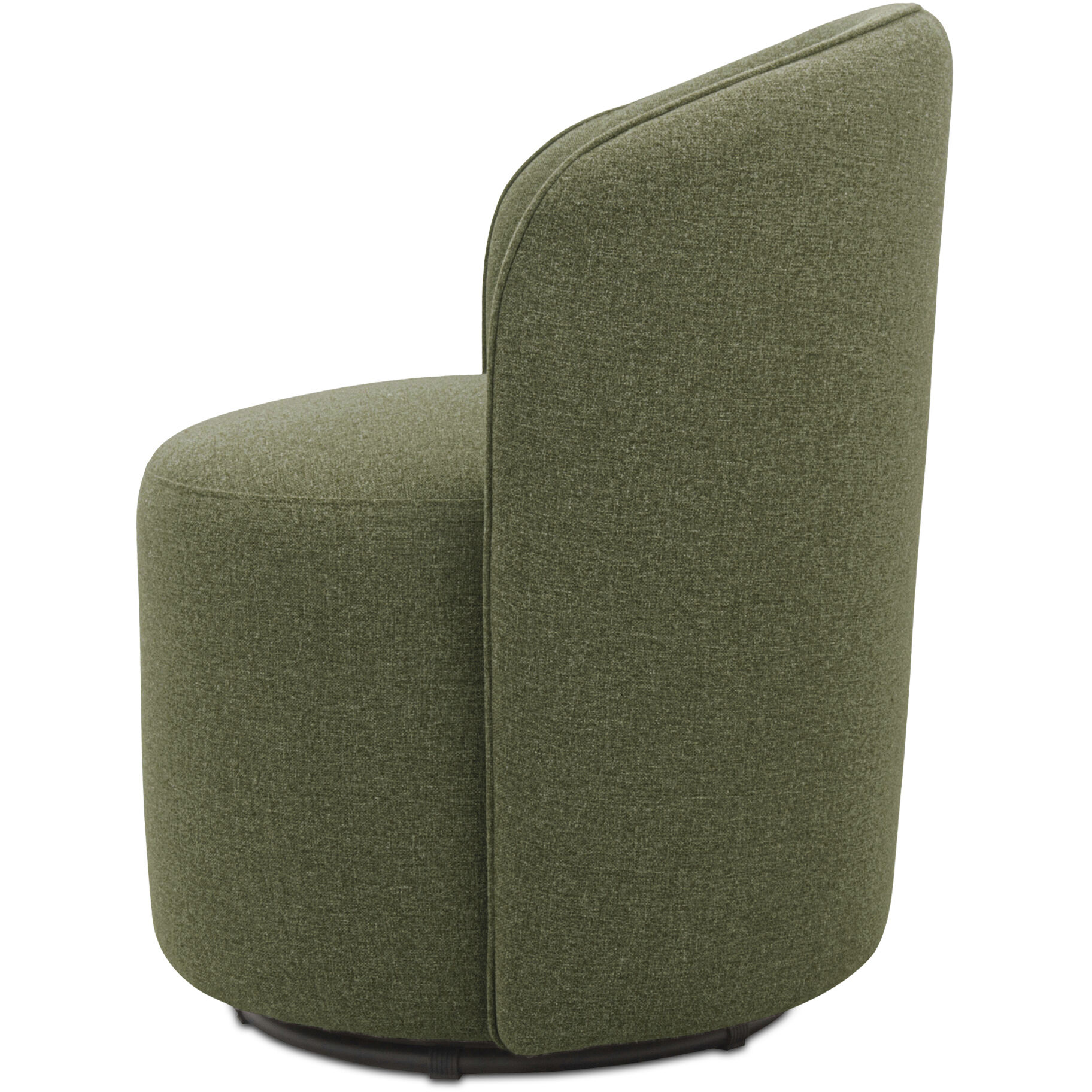 Sylvie Green Outdoor Swivel Dining Chair